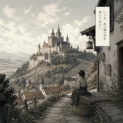 majestic castle on a hilltop