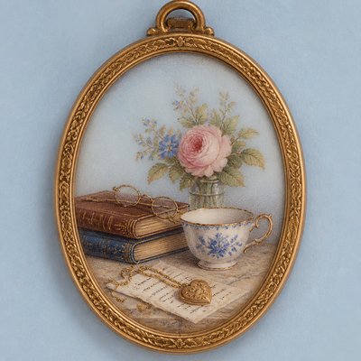 still life with everyday objects