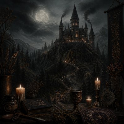 majestic castle on a hilltop
