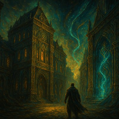 Epic Fantasy Art Style Transfer Example
