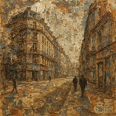 Nouveau Réalisme Art Style Style Transfer Example