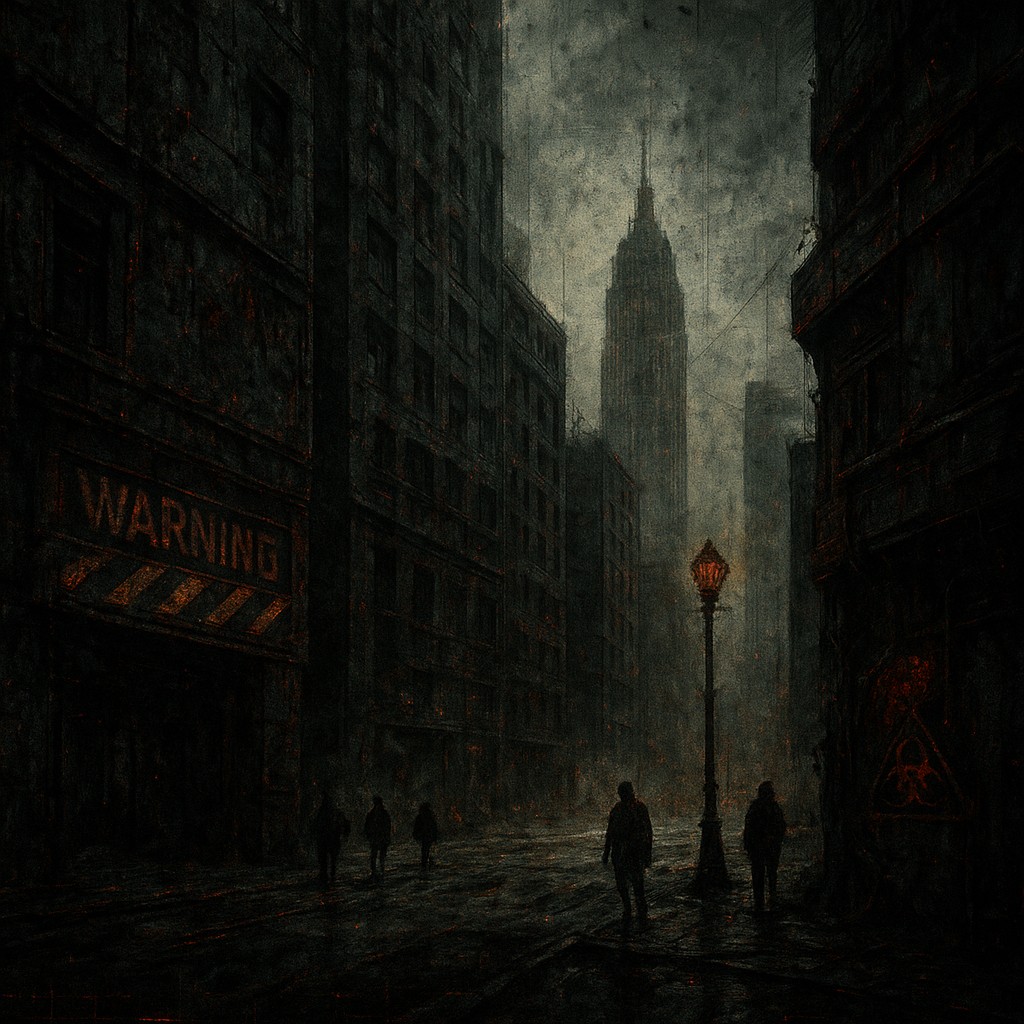 Dystopian Sci-Fi Art Style Transfer Example