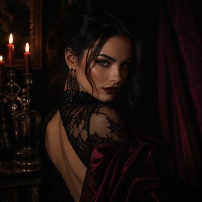 Dark Feminine Aesthetic 1