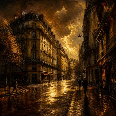 Baroque Art Style Style Transfer Example