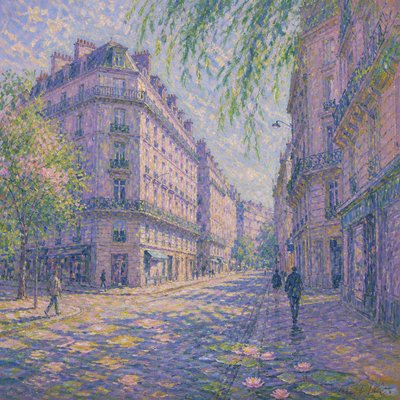 Giverny Art Style Style Transfer Example