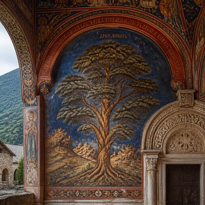 a tree in nature