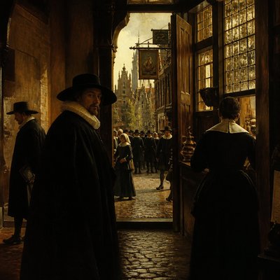 urban street with city activity