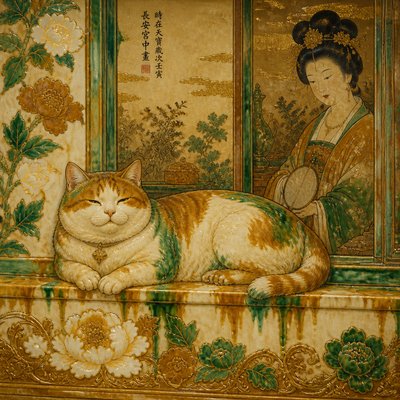a cat lounging in a sunlit window
