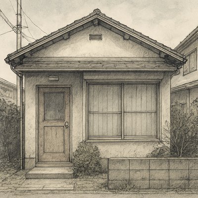 house with front view