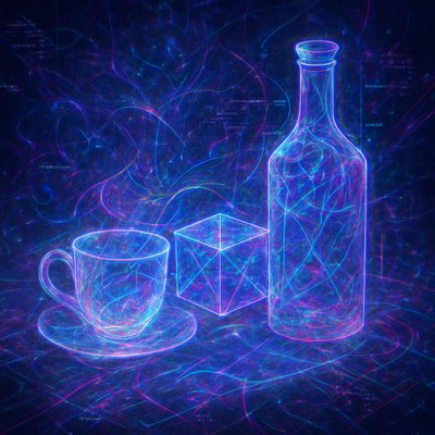 still life with everyday objects