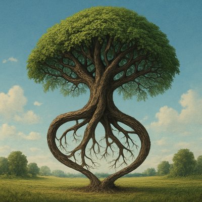a tree in nature