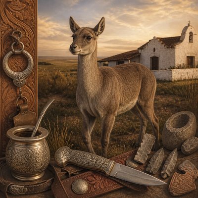 animal standing in natural pose
