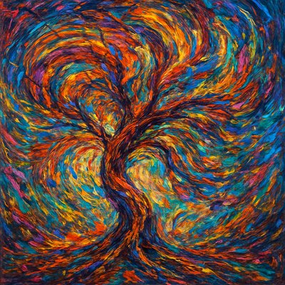 a tree in nature