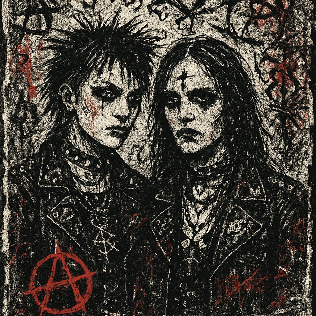 portrait of two people together