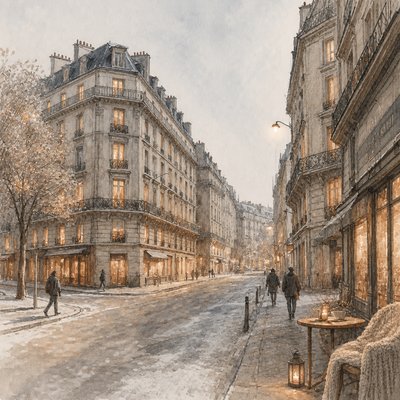 Hygge Aesthetic Style Transfer Example