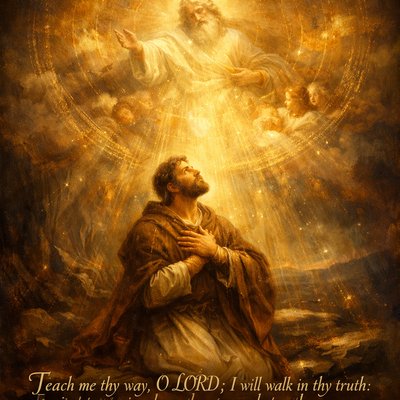 “Teach me thy way, O LORD; I will walk in thy truth: unite my heart to fear thy name.” (Psalms 86:11, KJV)

