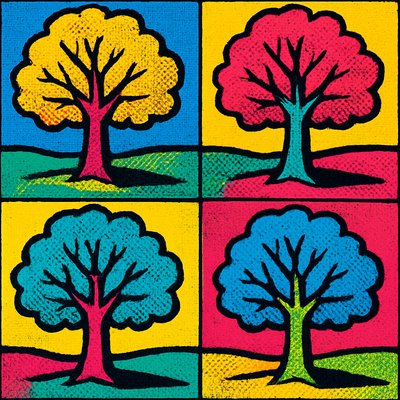 a tree in nature
