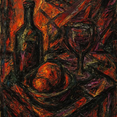 still life with everyday objects