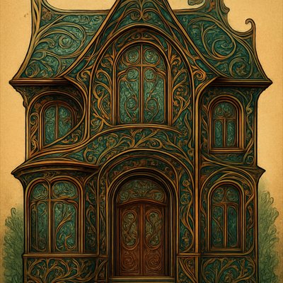 house with front view