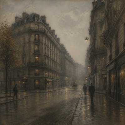 London Art Style Style Transfer Example