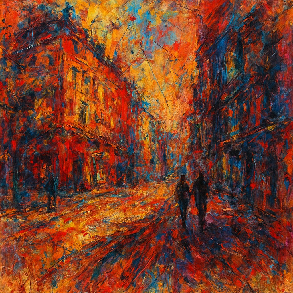 Abstract Expressionism Art Style Style Transfer Example