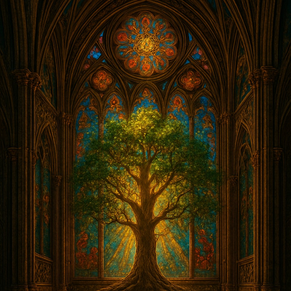 a tree in nature
