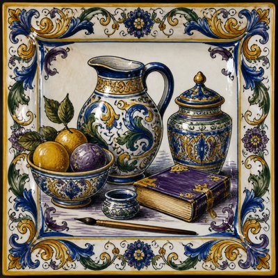 still life with everyday objects