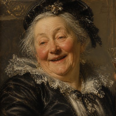 close-up portrait of an elderly person with expressive weathered features