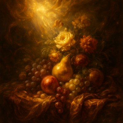 Mystical Ecstasy Baroque Art Style 3