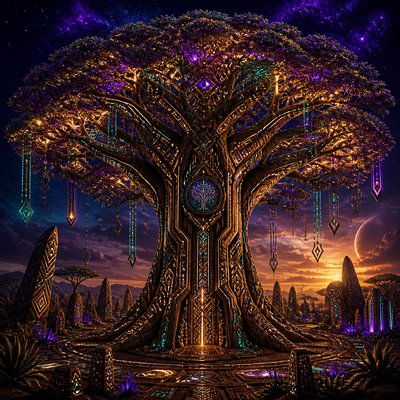 a tree in nature