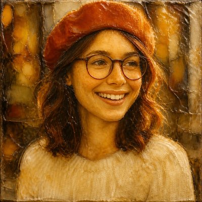 Encaustic Wax Painting Style Style Transfer Example