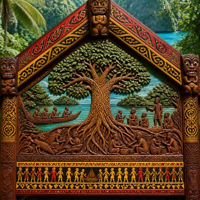 a tree in nature