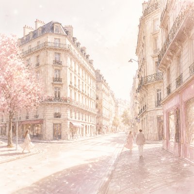 Light Feminine Aesthetic Style Transfer Example