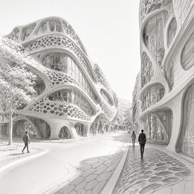 Parametric Architecture Style Transfer Example