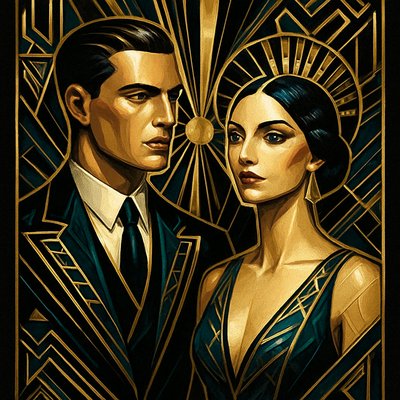portrait of two people together
