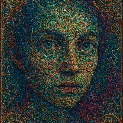 portrait of a person with expressive eyes