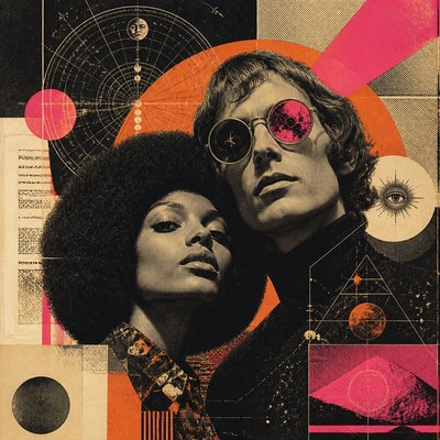 portrait of two people together