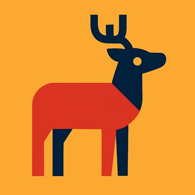 animal standing in natural pose