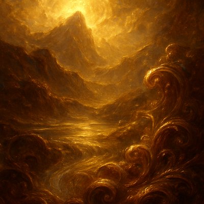 Mystical Ecstasy Baroque Art Style 2