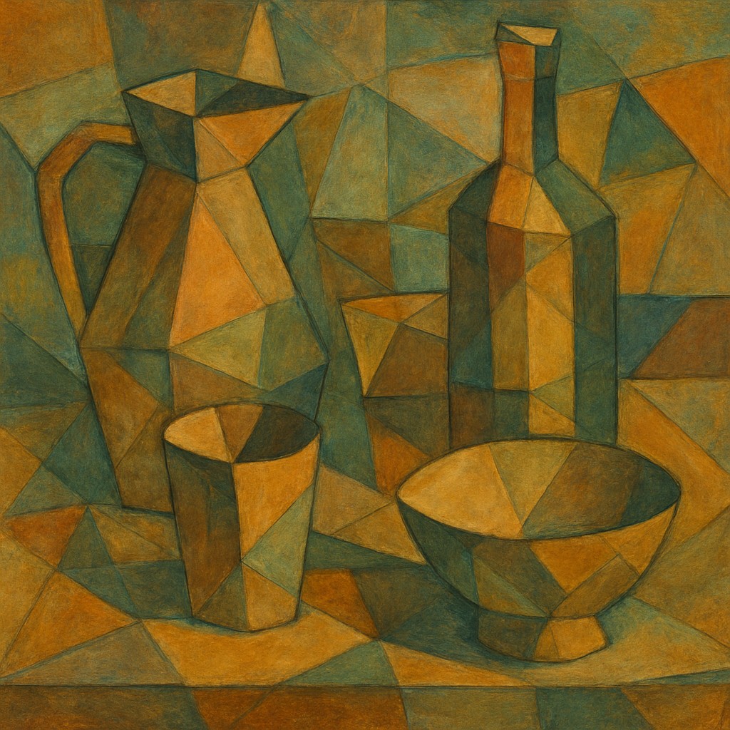 still life with everyday objects