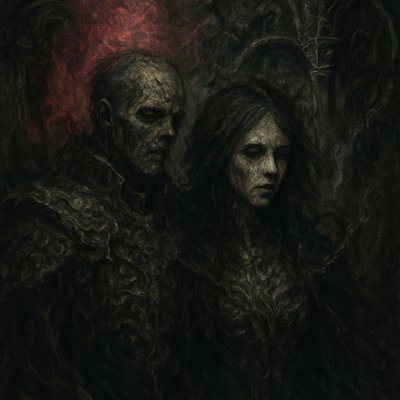 portrait of two people together