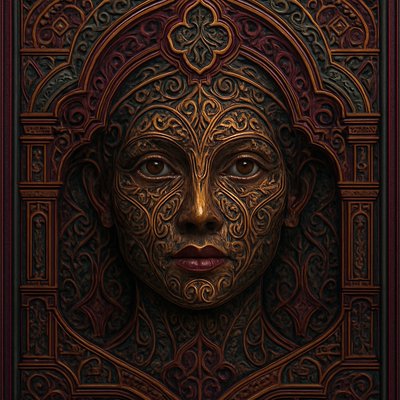 portrait of a person with expressive eyes