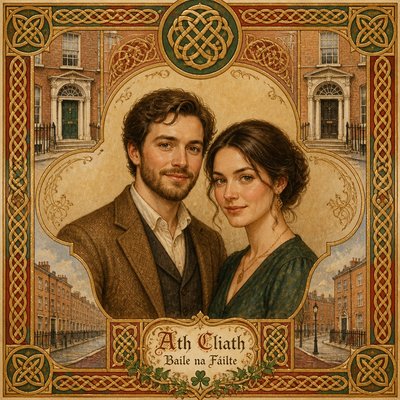 portrait of two people together