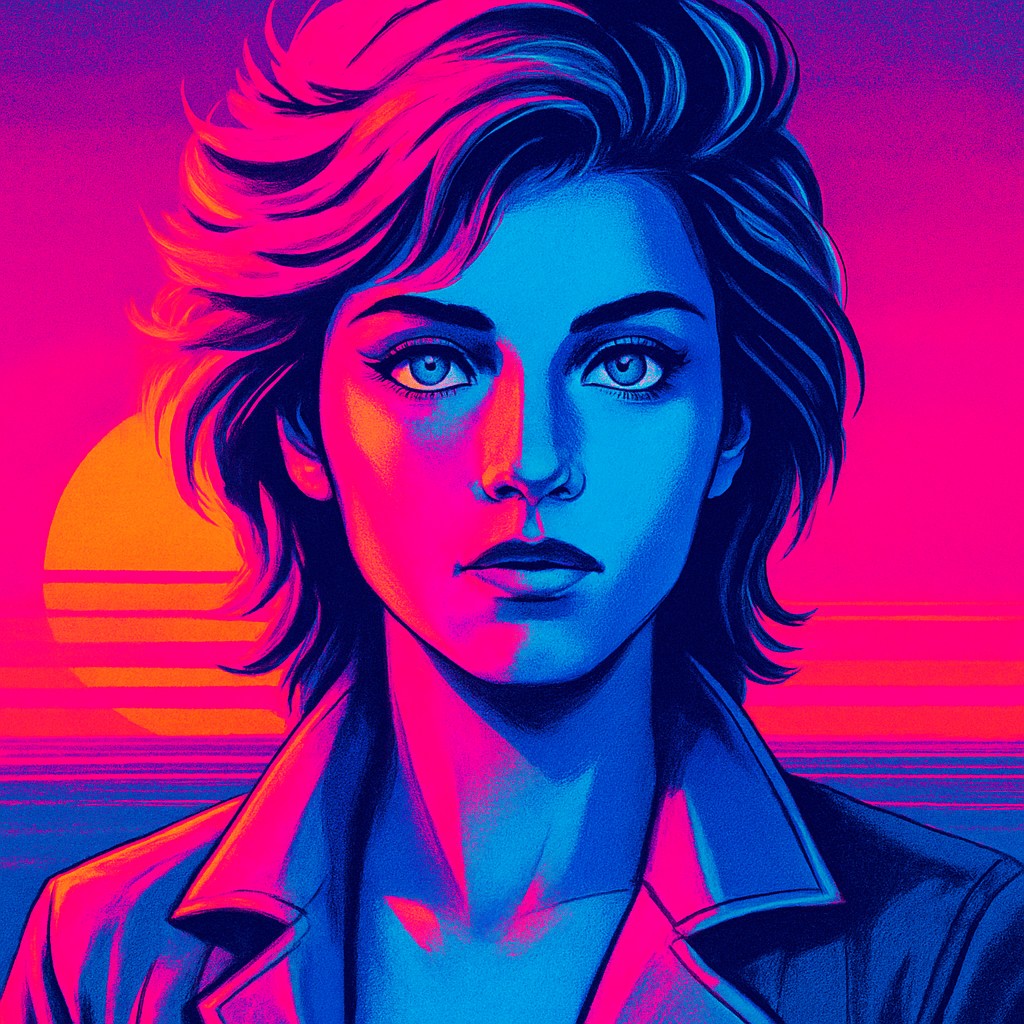 portrait of a person with expressive eyes