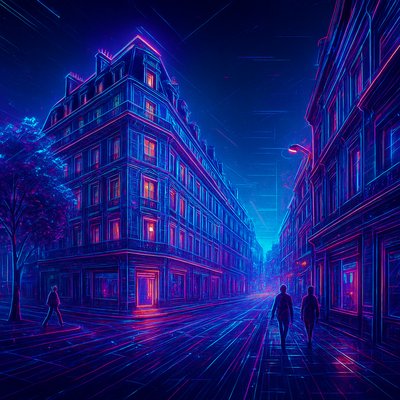 Digital Art Style Style Transfer Example