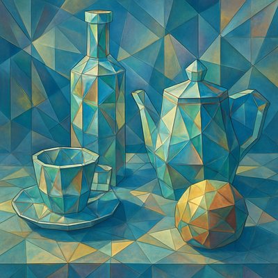 still life with everyday objects