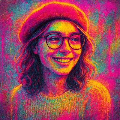 Spray Paint Dream Style Transfer Example