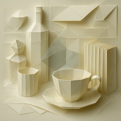 still life with everyday objects