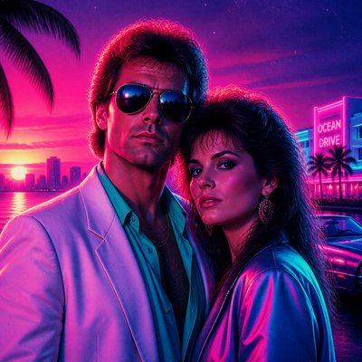 portrait of two people together