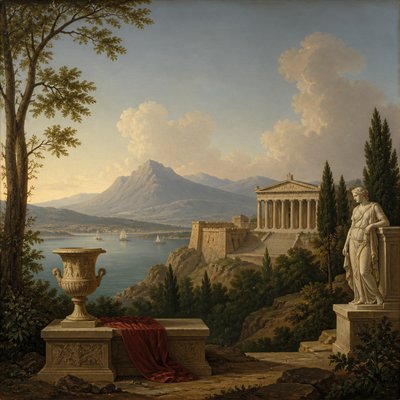 wide landscape with natural scenery
